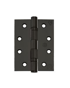 4" (102mm) Hinges Black Finish