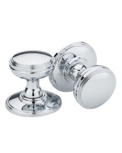 Classico Mortice Knobs - Polished Chrome (EOL)