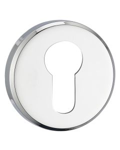 Brilliante Chrome Euro Escutcheon (RR)