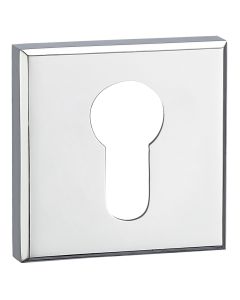 Brilliante Chrome Euro Escutcheon (SR)