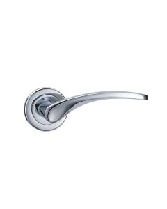 Seven Lever Handle Pair - Polished Chrome (EOL)