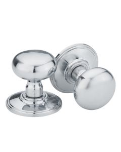 Fungo Mortice Knobs - Satin Chrome (EOL)