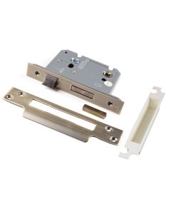 3" (76mm) Heavy Duty Bathroom Lock - Bronze