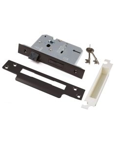 3" (76mm) Heavy Duty Sashlock - Black