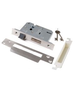 3" (76mm) Heavy Duty Sashlock - Nickel