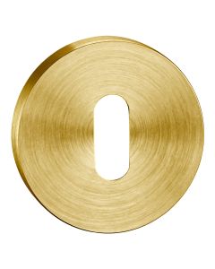 Knurled Satin Brass Escutcheon (EOL)