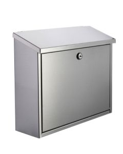 Wall Mounted Letter Box - Stainless Steel (EOL)