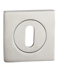 Satin Stainless Steel Square Escutcheon  (EOL)