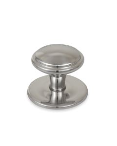 Traditional Centre Door Knob - Polished Stainless Steel (EOL)