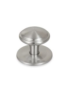 Traditional Centre Door Knob - Satin Stainless Steel (EOL)