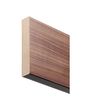 Internal Door Frame Single Piece - Walnut