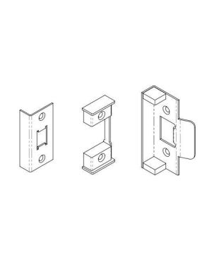 3" Fire Rated Tubular Latch Rebate Kit