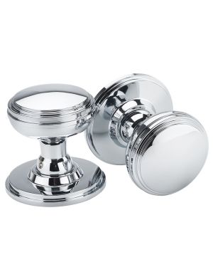 Zuppo Mortice Knobs - Brilliante Chrome