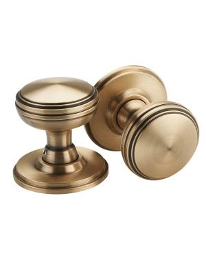 Zuppo Mortice Knobs - Parisian Bronze