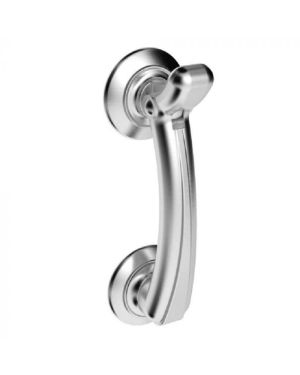 Slimline Knocker -Satin Chrome
