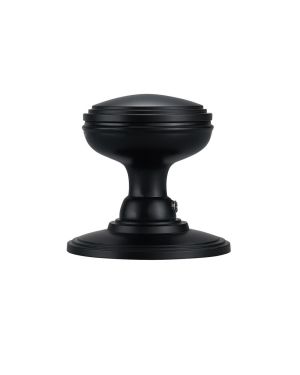 Classico Mortice Knobs - Black (EOL)