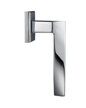 Cavour Lever On Square Rose - Brilliante Chrome