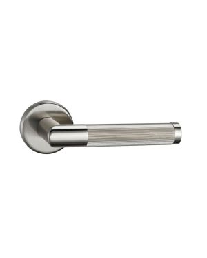 Liberta Lever On Rose - Pearlescent Nickel