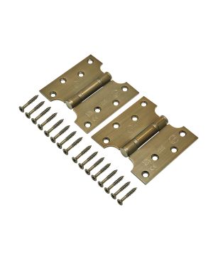 2" Throw Parliament Hinges (FD30) - Parisian Bronze