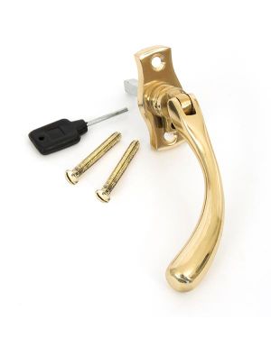 Polished Brass Peardrop Espag - LH
