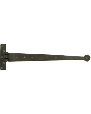 Beeswax 18" Penny End T Hinge (pair)