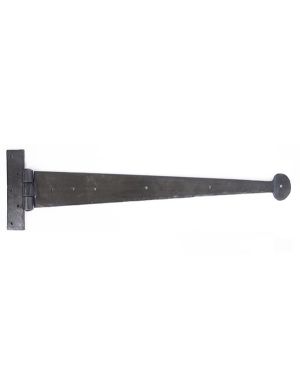 Beeswax 22" Penny End T Hinge (pair)