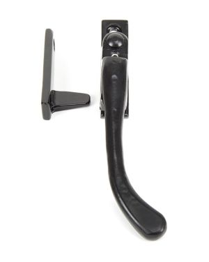 Black Night-Vent Locking Peardrop Fastener - RH