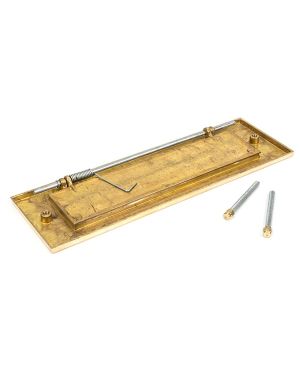 Polished Brass Large Letter Plate
