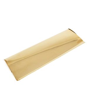 Polished Brass Large Letter Plate Cover