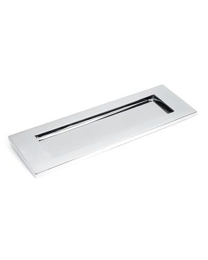 Polished Chrome Large Letter Plate