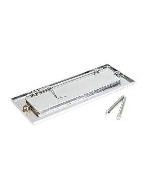 Polished Chrome Small Letter Plate