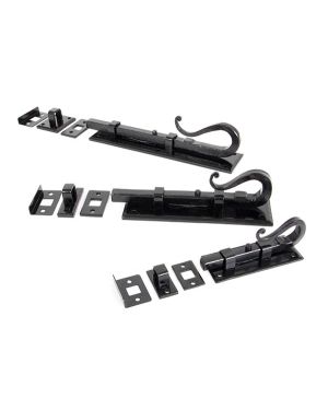 Black 4" Shepherd's Crook Universal Bolt
