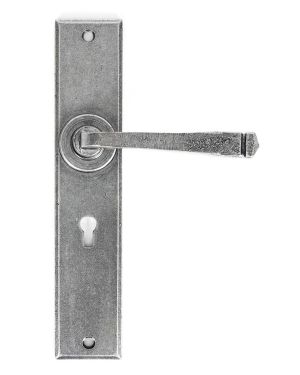 Pewter Large Avon Lever Lock Set