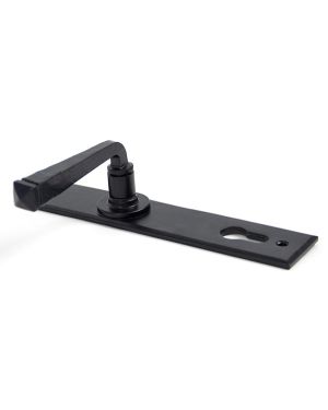 Black Avon Lever Espag. Lock Set