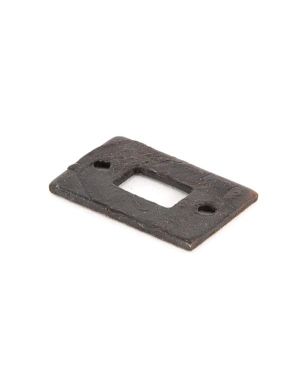 Beeswax Mortice Plate for 4" Cranked Door Bolt