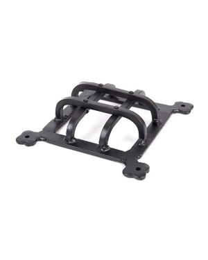 Black Raised Door Grill