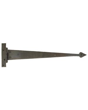 Beeswax 18" Arrow Head T Hinge (pair)