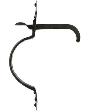 Black Medium Bean Thumblatch