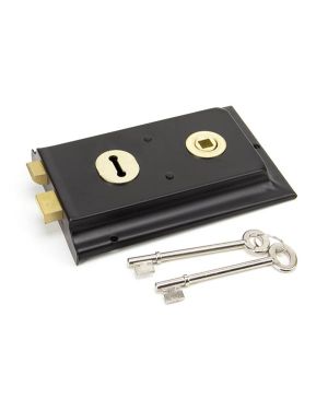 Beeswax Rim Lock & Cast Iron Cover