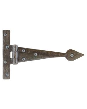 Beeswax 6" Arrow Head T Hinge (pair)