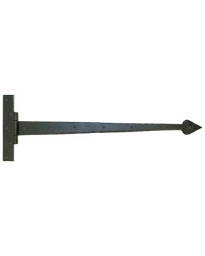 Black 36" Barn Door T Hinge (pair)