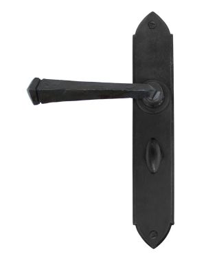 Beeswax Gothic Lever Bathroom Set