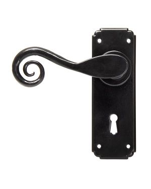 Black Monkeytail Lever Lock Set