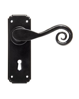 Black Monkeytail Lever Lock Set