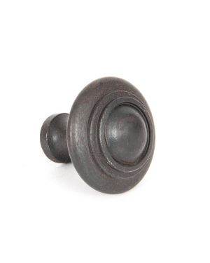Beeswax Ringed Cabinet Knob - Large