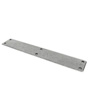 Pewter 400mm Plain Fingerplate