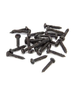 Beeswax 6 x 3/4" Round Head Screws (25)