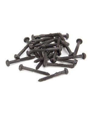 Beeswax 10 x 1 1/2" Round Head Screws (25)