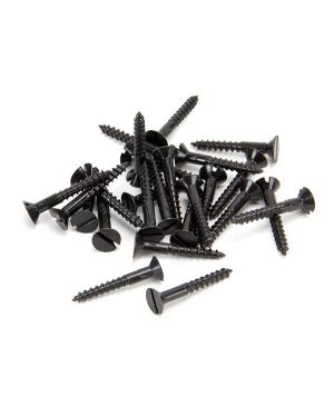 Black 6 x 1" Countersunk Screws (25)