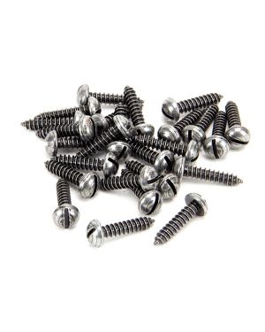 Pewter 8 x 3/4" Round Head Screws (25)